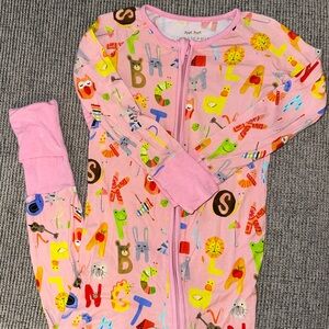 Little sleepies bamboo footie